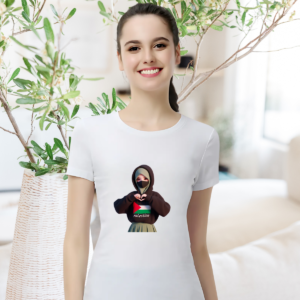Women's T-shirt "Heart Palestine"