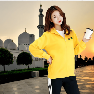 Women's Zipped Sweatshirt 'The Call of the Holy Land'