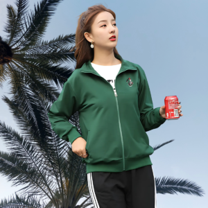 Women's Zipped Sweatshirt 'Standing for Justice'