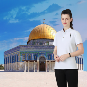 Elegant & Empowered Women’s Polo 'Suffering and Resistance'