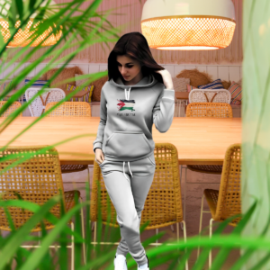 Women's Casual Hoodie Set 'A Brushstroke for Justice'