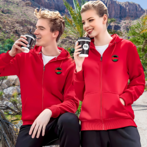 Casual Zip-Up Hoodie 'Strength in Unity'