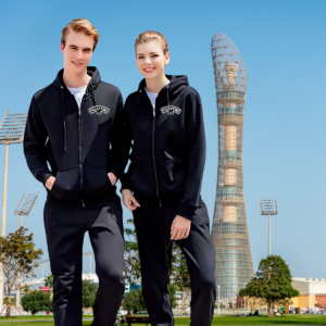 Casual Zip-Up Hoodie 'Bold Heritage'