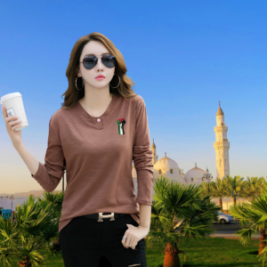 Loose-Fit Long-Sleeve T-Shirt for 'Rising Hope'