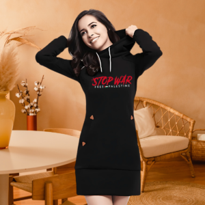 Women's Long Hoodie 'The Voice of the Voiceless'