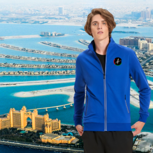 Unisex Zipper Sweatshirt 'Dignity of the Holy Land'