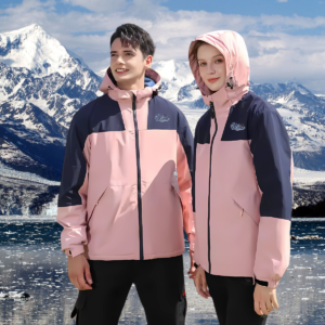 Windproof Hooded Jacket 'Palestinian Horizon'