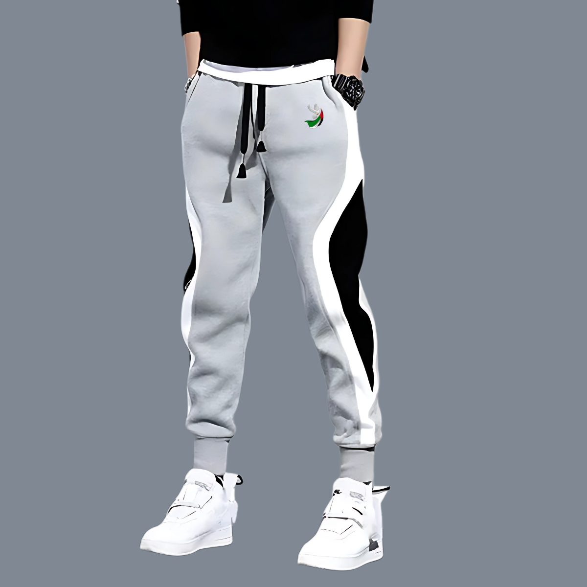 Casual Jogging Pants 'Solidarity in Strength' – Image 2