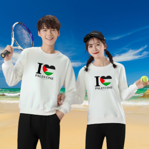 Sporty Cotton Sweatshirt  'Unity of Heart'