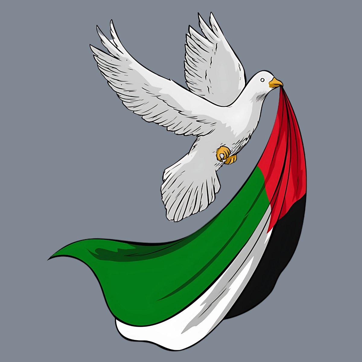 Casual Jogging Pants 'Solidarity in Strength' – Image 4