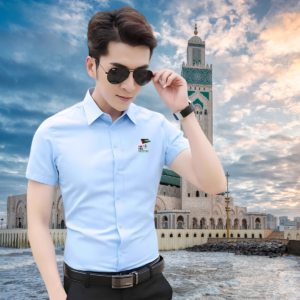 Short-Sleeve Shirt 'Support to the People'