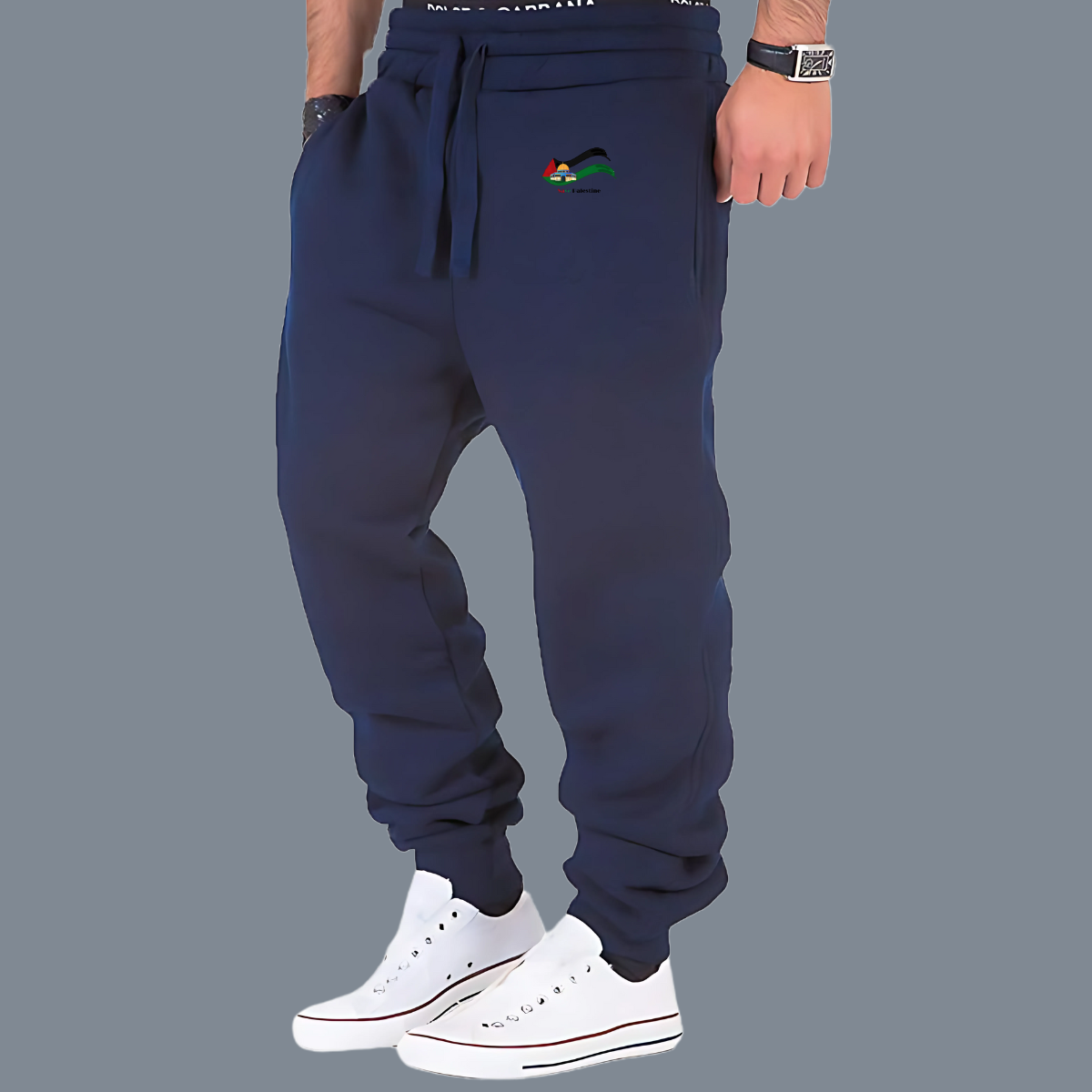 Men's Casual Sweatpants 'Peace and Resistance' – Image 3