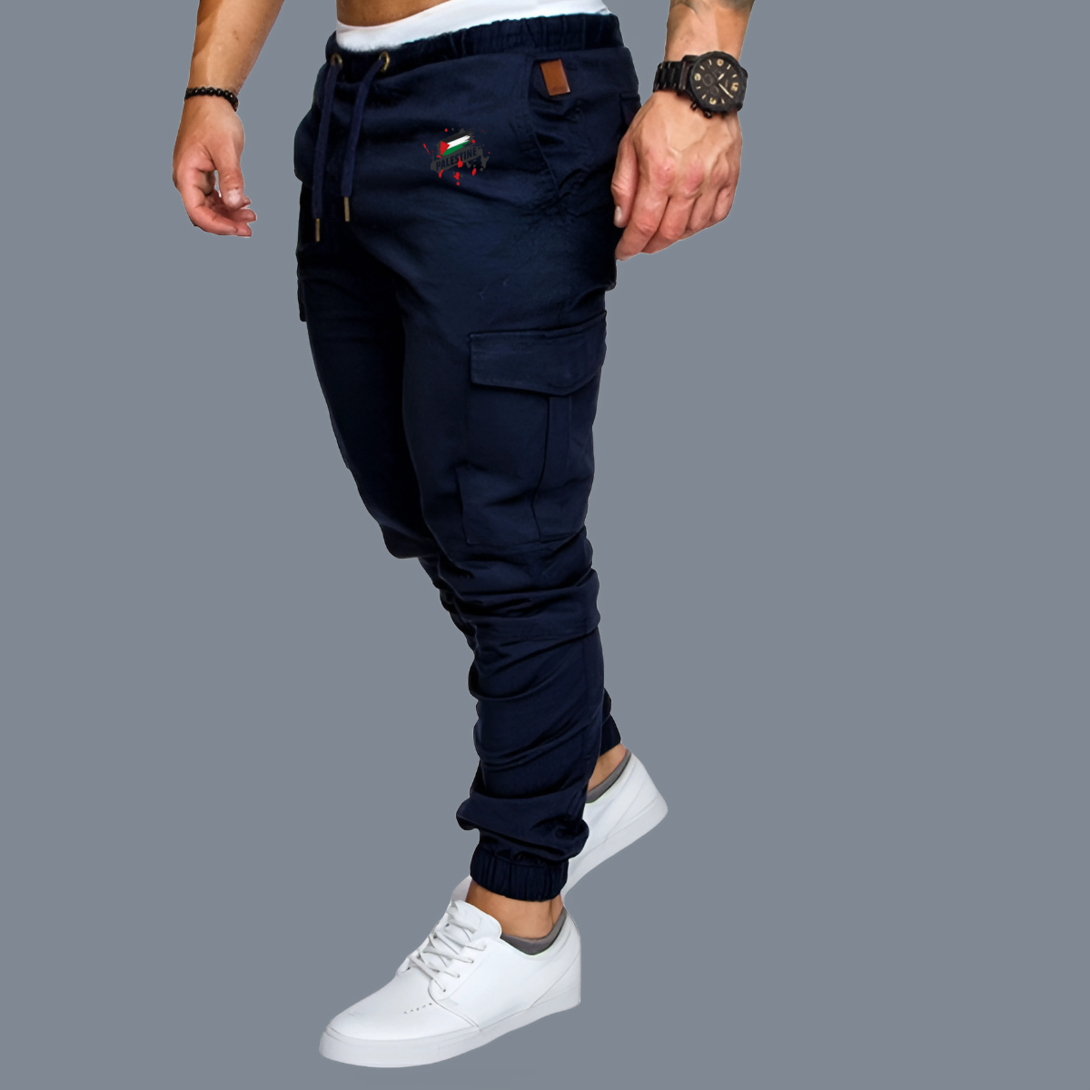Casual Cargo Pants 'Bold Courage' – Image 4