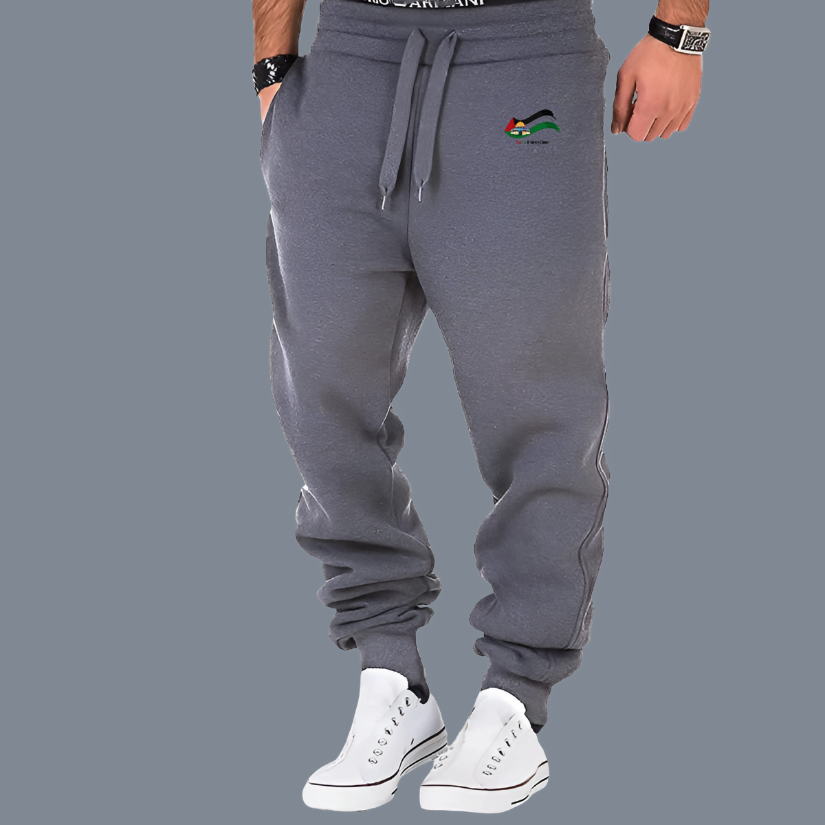 Men's Casual Sweatpants 'Peace and Resistance' – Image 4