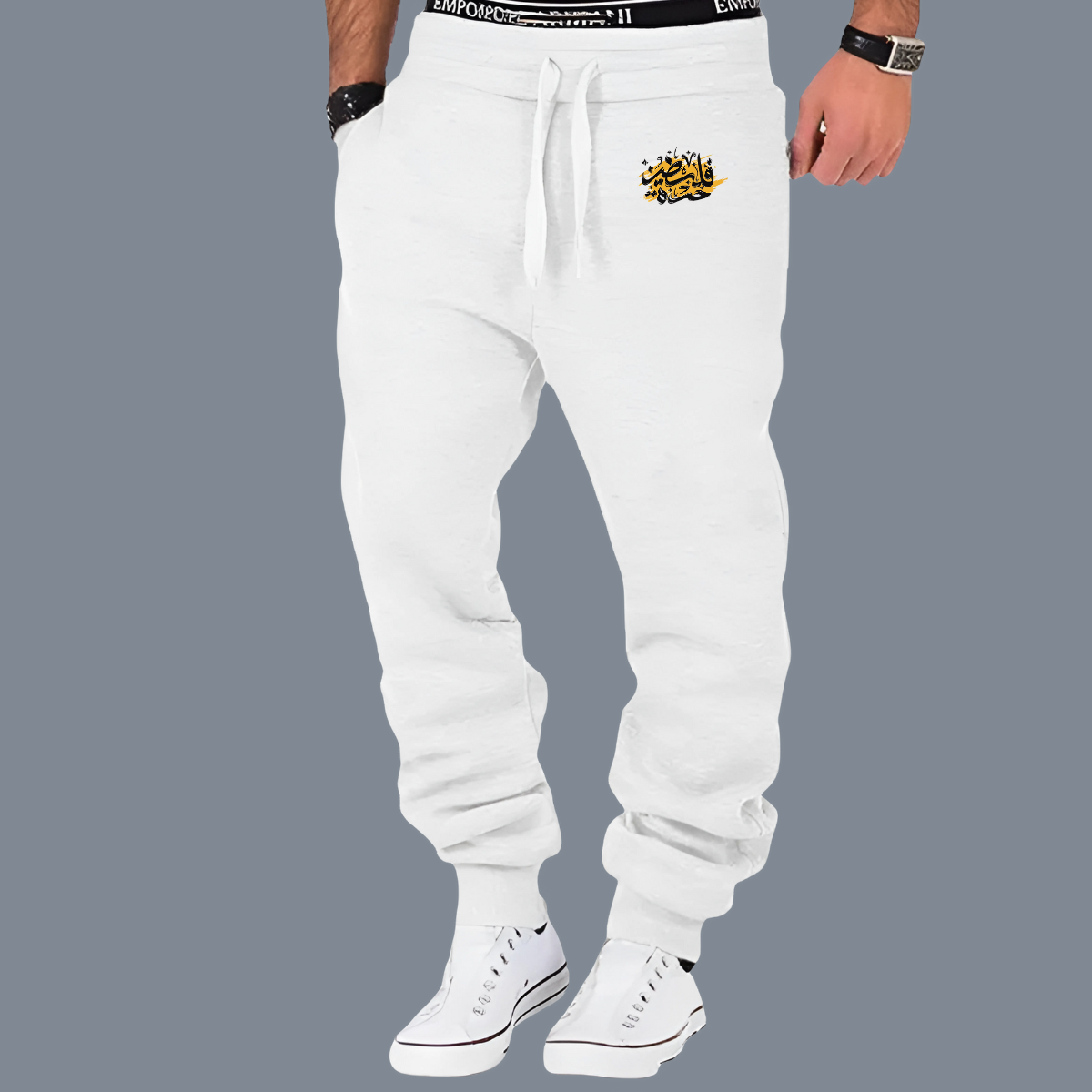 Men's Casual Sweatpants 'Letters of Freedom' – Image 4