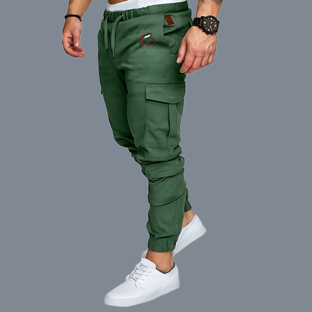 Casual Cargo Pants 'Bold Courage' – Image 5