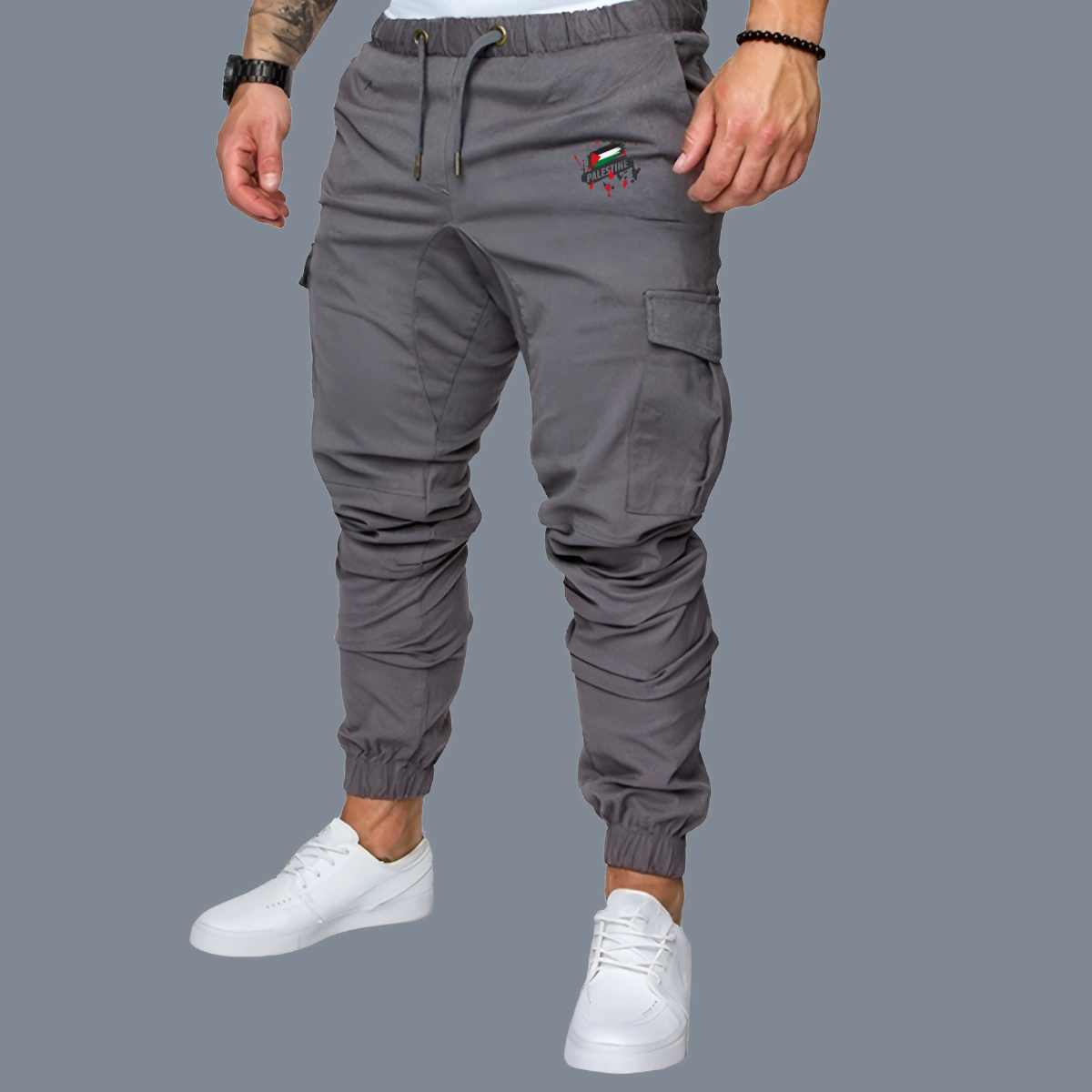 Casual Cargo Pants 'Bold Courage' – Image 7