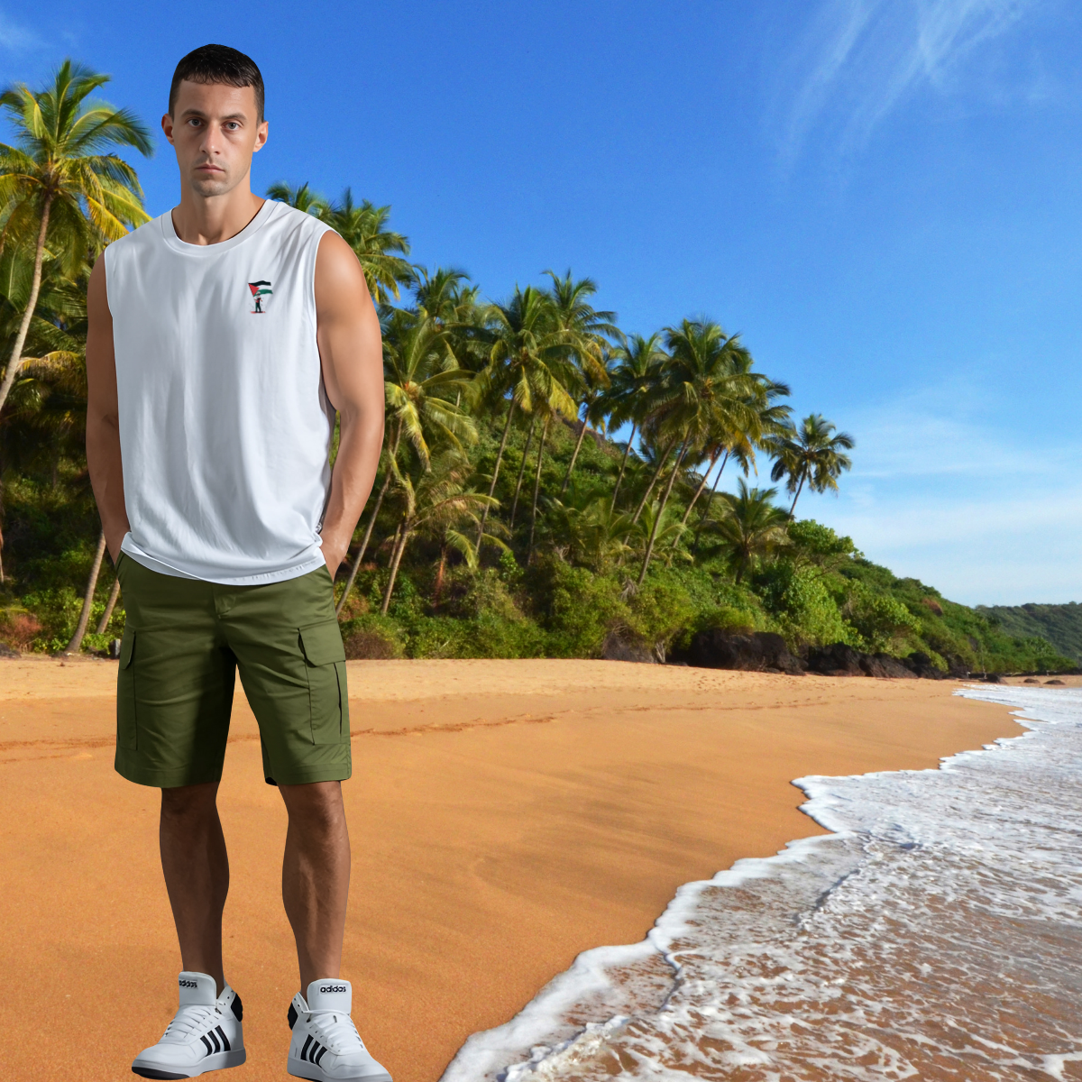 Men's Sport Tank Top 'Unity Horizon' – Image 13