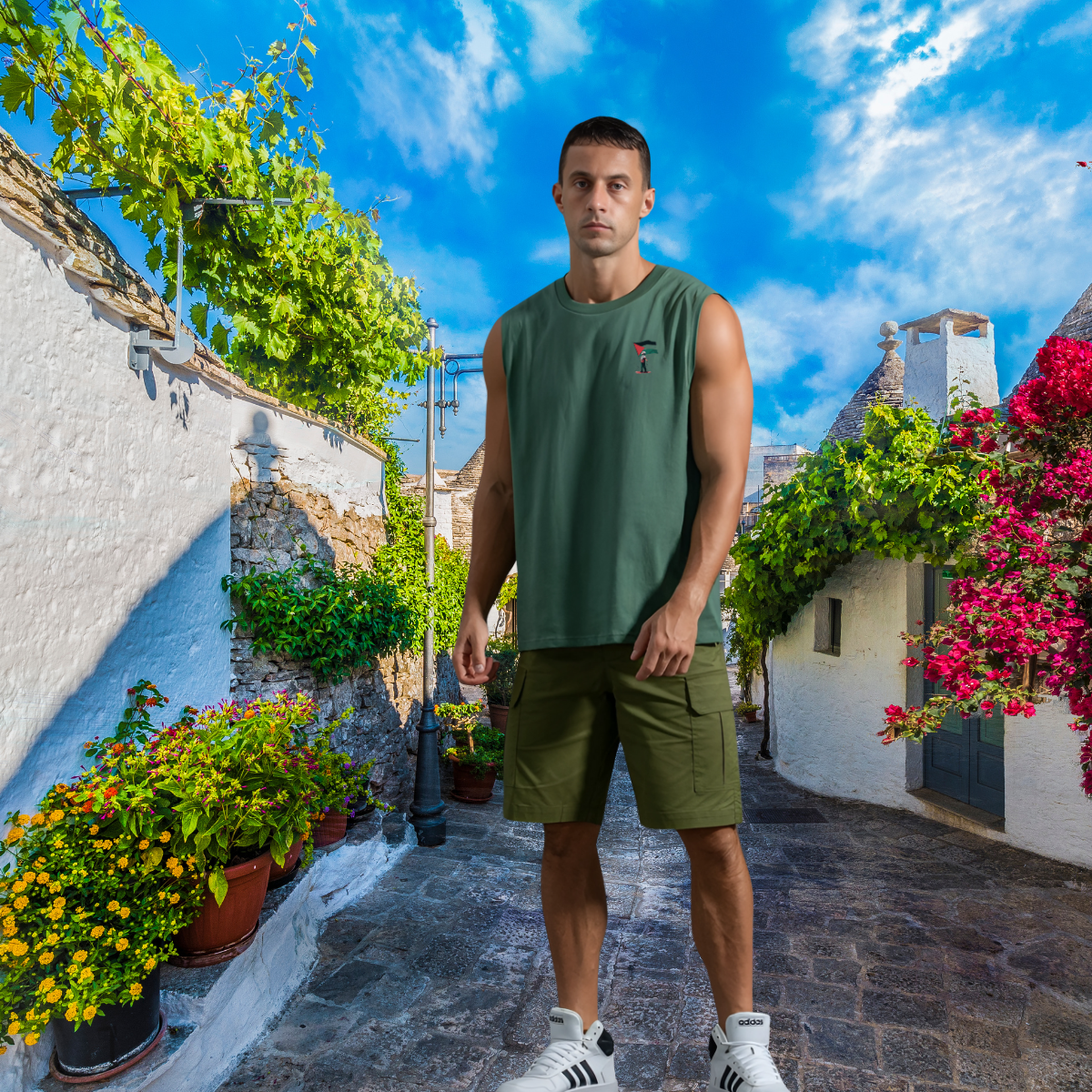 Men's Sport Tank Top 'Unity Horizon' – Image 3