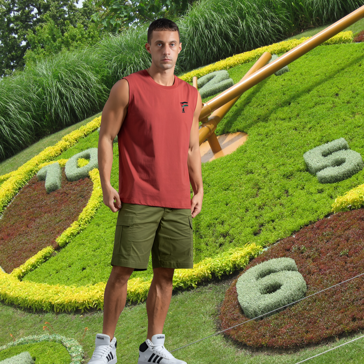 Men's Sport Tank Top 'Unity Horizon' – Image 4