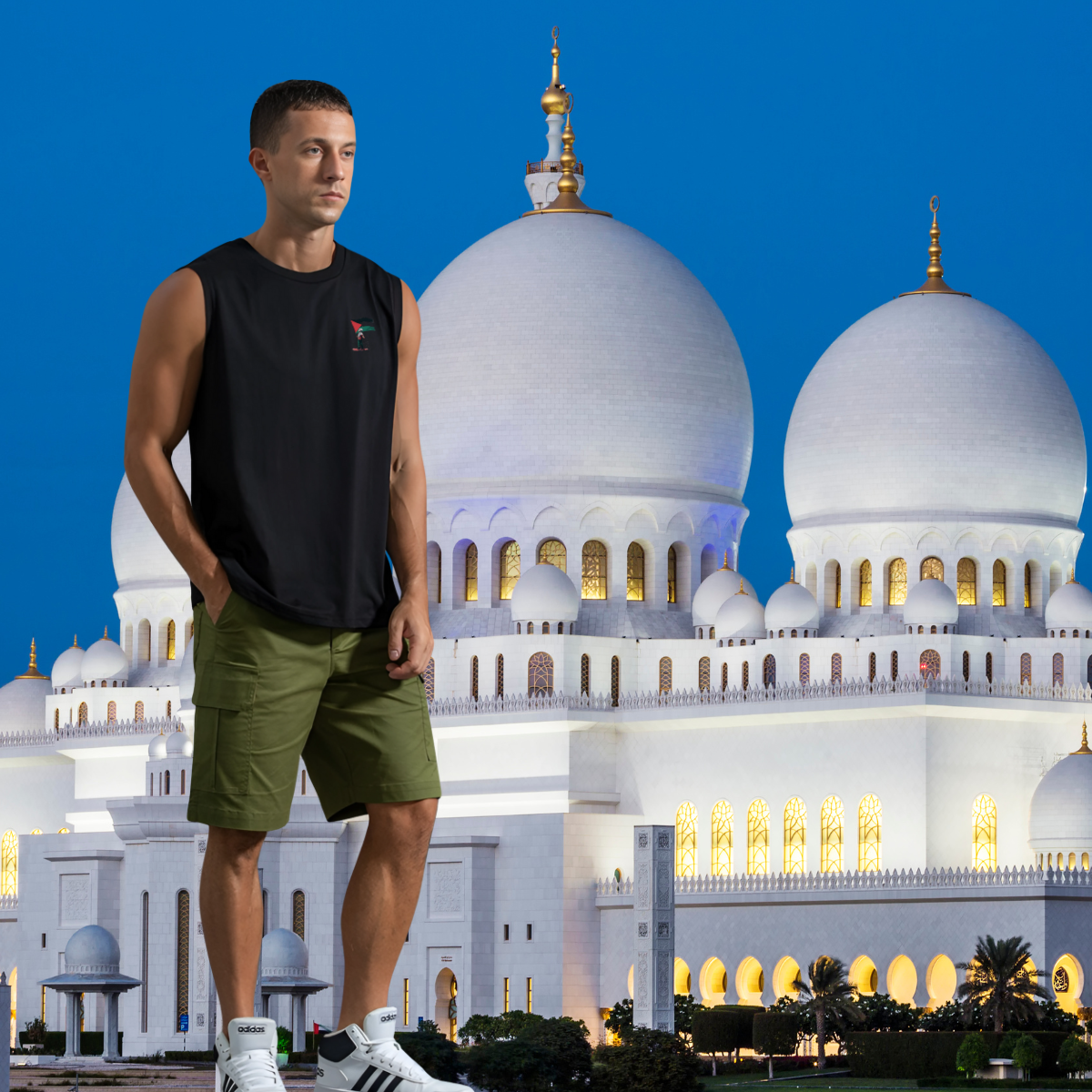 Men's Sport Tank Top 'Unity Horizon' – Image 5