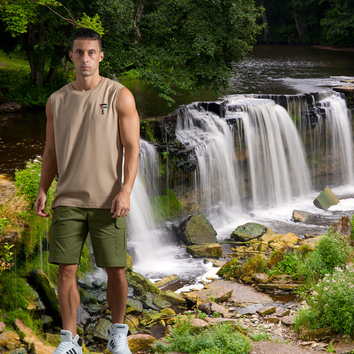 Men's Sport Tank Top 'Unity Horizon' – Image 6