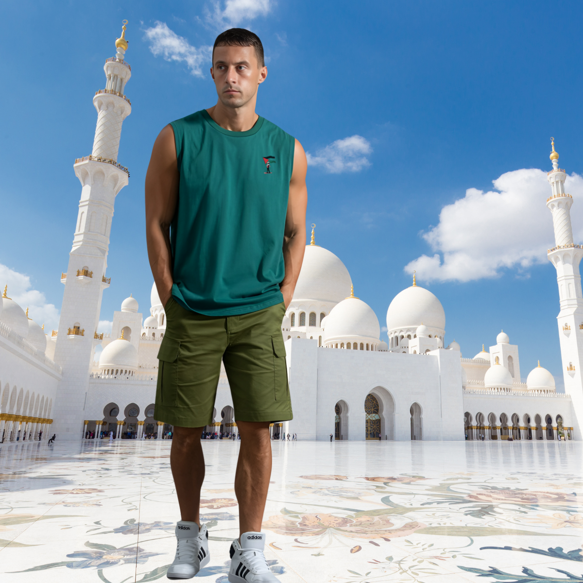 Men's Sport Tank Top 'Unity Horizon' – Image 7