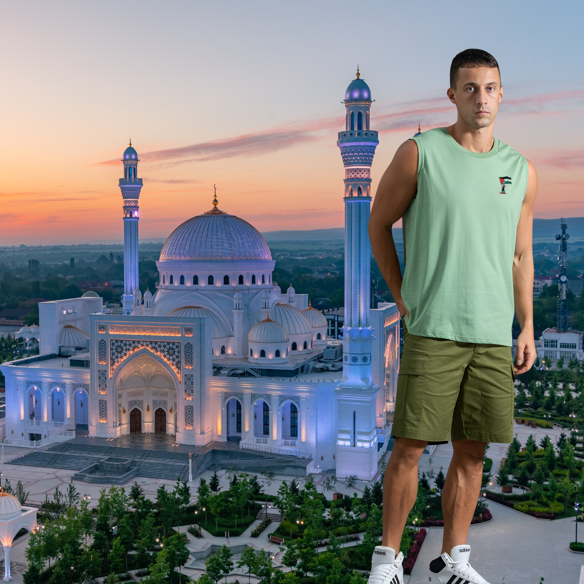 Men's Sport Tank Top 'Unity Horizon'