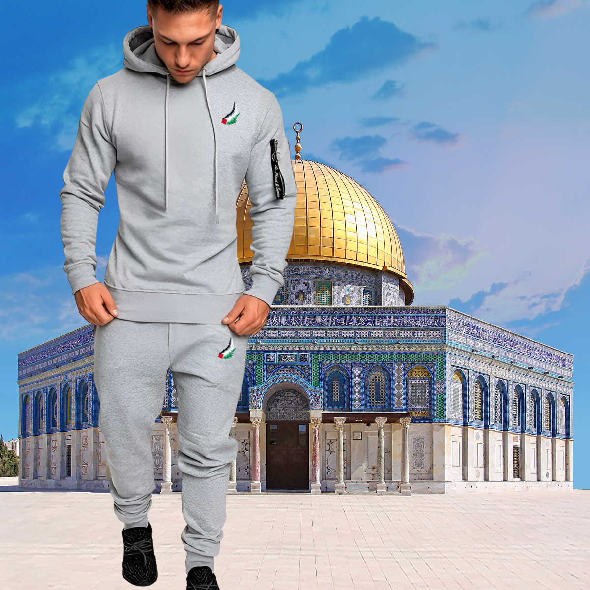 Men's Tracksuit 'Flight of Peace' – Image 5