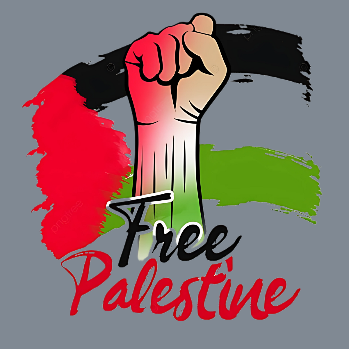 Casual Cargo Pants 'Fist for Peace' – Image 8